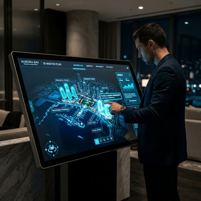 Interactive 3D Master Plans